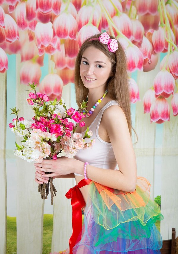 Яна, 20 лет, 1 размер груди